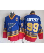 Blues #99 Wayne Gretzky Jersey Old Style Uniform Blue - $49.00