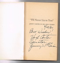 I&#39;ll Never Lie to You by Robert W. Turner pb book Signed autographed HUGH CARTER - £37.57 GBP