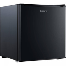 Small Single Door Mini Fridge 1.7 Cu Ft Energy Saver Compact Refrigerator Black - $132.65