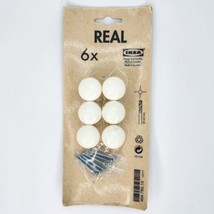 IKEA Real Kitchen Door Drawer Knobs 466.786.10 New Old Stock White - £15.76 GBP