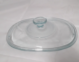 Pyrex F12C Oblong Oval Replacement Glass Lid for Corning Ware F12B Casserole - £8.55 GBP