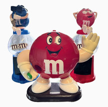M&amp;M’s Vintage 1991 Dispenser And 2 M&amp;M Novelty Dispensers- Collectible - $1,133.62 MXN