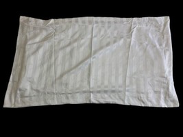 White King Pillow Shams Cases Set Pair Lot 2 Stripe Hotel 5th Ave - £22.02 GBP