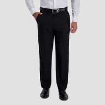 Haggar H26 Premium Stretch Classic Fit Dress Pants Mens 40x32 Black NEW - £23.63 GBP