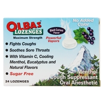 Olbas Lozenges Maximum Strength Black Currant Flavor, 24 Lozenges - £9.55 GBP
