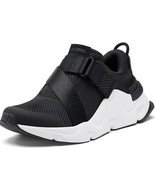 SOREL Kinetic RNEGD Strap Waterproof Sneakers in Black, Sz 6.5, New! - £54.52 GBP