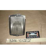 OEM 80 Pontiac GRAND PRIX LEFT OR RIGHT FRONT TURN SIGNAL PARK LIGHT LENS - $94.96 CAD