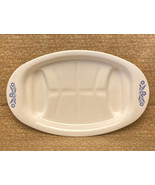 Vintage Corning Ware Blue Cornflower meat broiler serving platter P-19 - $15.00