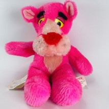 Pink Panther Plush Stuffed Animal Vintage 1980 10&quot; United Artists Mighty Star - £11.00 GBP