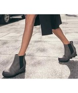 SOREL Joan of Arctic Wedge II Chelsea Boots Booties Women SZ 7.5 Quarry ... - $1,271.17 MXN
