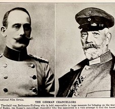 German Chancellors Hollweg Maximilian 1919 WW1 World War 1 Military Print DWS3C - £23.97 GBP