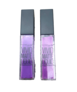LOT OF 2 Maybelline NY  Vivid Matte Liquid Lipstick 45 VIVID VIOLET - €8,54 EUR