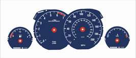 BMW e31 the 8 series Cluster Face (MPH and KM available) AC Schnitzer Blue - £52.13 GBP