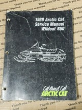 ARCTIC CAT Snowmobile 1988 Wildcat 650 Service Manual 2254-454 - $24.99
