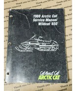 ARCTIC CAT Snowmobile 1988 Wildcat 650 Service Manual 2254-454 - $474.98 MXN