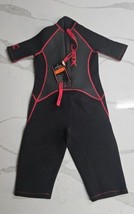 DBX Junior 3/2mm Shorty Stretch Neoprene Wetsuit L New With Tags  - £23.70 GBP