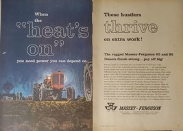 Massey Ferguson Tractor Advertisement 1961 - £14.70 GBP
