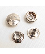 Pull The Dot Snap Fastener, Nickel Brass Finish, 10 Piece Set - $495.74 MXN