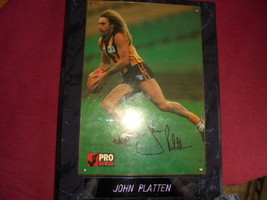 John Platten  singed plaque - £20.84 GBP