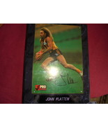 John Platten  singed plaque - $494.74 MXN