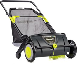 The Lsw70021 Is A 21-Inch Wide, Black Push Lawn Sweeper With A Leaf And ... - $149.99