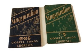 Singspiration Gospel Songs Choruses 1 &amp; 3 Paperback Booklet - $152.64 MXN