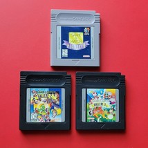 Game &amp; Watch Gallery 1 2 3 Nintendo Game Boy Original Lot 3 Authentic Saves - $51.43
