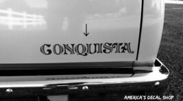 1987 Chevy EL Camino Conquista OEM Replacement Tailgate New Decal 1PC Or... - $33.65