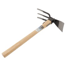 Japanese Craftsmanship Garden Hoe And Cultivator Hand Tiller - $54.99