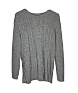 Banana Republic Womens Cable Knit Sweater Size XS Gray Crew Long Sleeve ... - £21.43 GBP