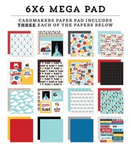 Carta Bella Double Sided Mega Paper Pad 6&quot;X6&quot; Believe In Magic - $18.53