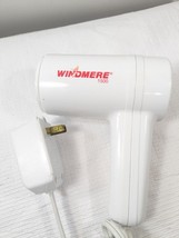 Vintage Windmere 1500 Watt Hair Dryer Micro Turbo Travel mini white red letters - £35.38 GBP