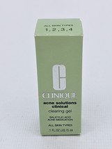 Clinique Acne Solutions Clinical Clearing Gel All Skin Types Salicylic A... - $9.95