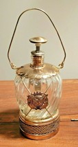 Vintage Glass & Metal Kerosene Style Musical Liquor Decanter "O. Sole Mio" - £15.60 GBP