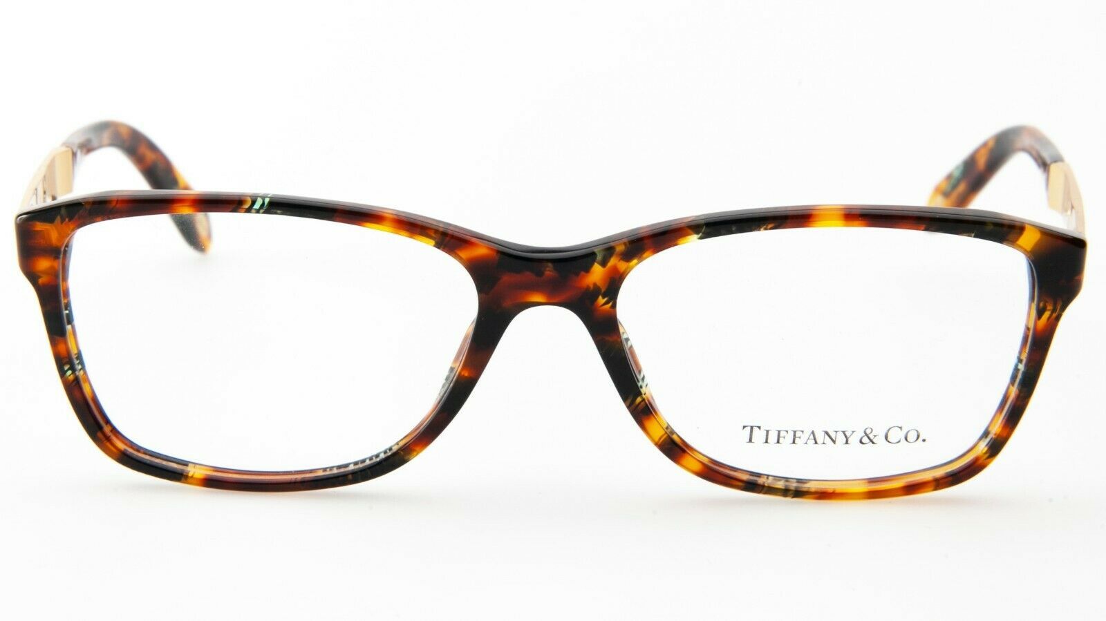 NEW TIFFANY & Co. TF 2072-B 8114 TORTOISE W/ BLUE SPECKS EYEGLASSES 54mm Italy Item image 2