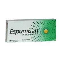 Espumisan Simethicone Meteorism Reduce Stomach Bloating Gas Relief X 50 capsule - £5.94 GBP