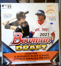 2021 Bowman Draft Baseball Lite Hobby Box NEW sealed topps mlb raywave p... - $159.63