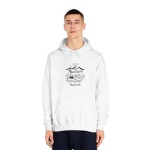 Unisex DryBlend® Hooded Sweatshirt with Mountain Adventure Graphic - £37.06 GBP+