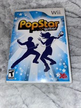 Pop Star Guitar Wii Game with Manual - £3.92 GBP