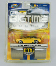 Jada Yellow 70 Plymouth Hemi Cuda BIGTIME Muscle 1/64 Scale - £8.61 GBP