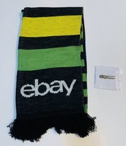 eBay Open 2023 Logo Fringed Scarf branded 64”x8”/ Ebay 2023 Stick Pin - £14.75 GBP