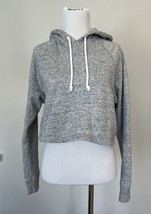 H&amp;M Divided Gray Cropped Hoody Size Small EUC - £7.78 GBP