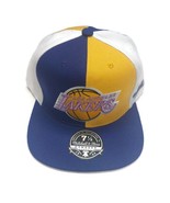Mitchell &amp; Ness Los Angeles Lakers Fitted Hat Cap Reload 2.0 Pinwheel Si... - £23.87 GBP