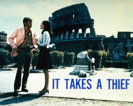 It Takes a Thief Robert Wagner Rome location title scene 8x10 Photo - £6.38 GBP