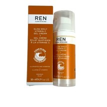 Ren Clean Skincare Glow Daily Vitamin C Gel Cream - 50 ml 1.7 oz New Illuminate - £14.92 GBP