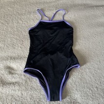 Beautikini Women Size S Black Bikini Swimsuit One Piece Tummy Control Ad... - $16.94