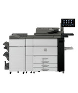 Sharp MX-M1205 Mono Laser Production Printer Copier Scanner Finisher SRA... - $201,060.27 MXN