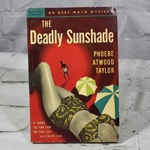 Phoebe Atwood Taylor The Deadly Sunshine Paperback Vintage Thriller 1940s - £19.37 GBP