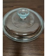 Pyrex 7 3/4 Inch Glass Replacement Ribbed Lid G-5-C - £7.85 GBP