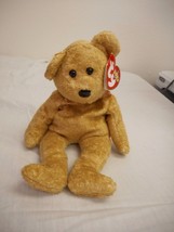 Cashew Bear 2000 Beanie Baby Mint W Mint Tags Tan Bear - $9.74